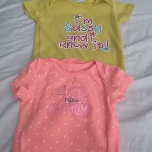 Two girls onesie bundle